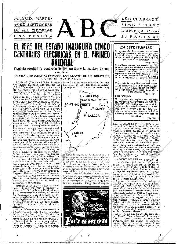 ABC MADRID 27-09-1955 página 23