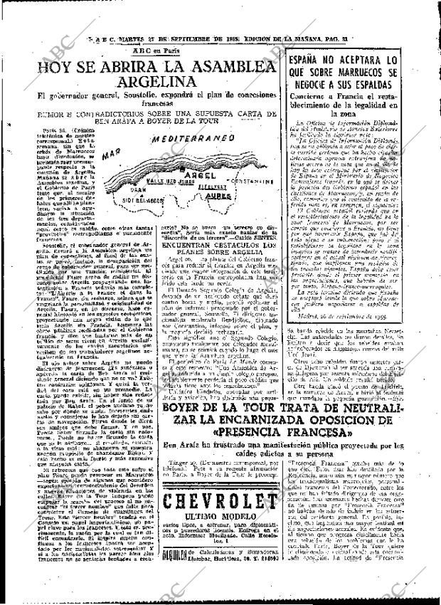 ABC MADRID 27-09-1955 página 31