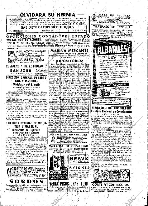 ABC MADRID 27-09-1955 página 55