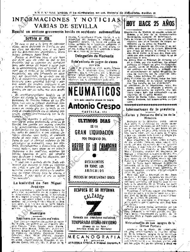 ABC SEVILLA 27-09-1955 página 23