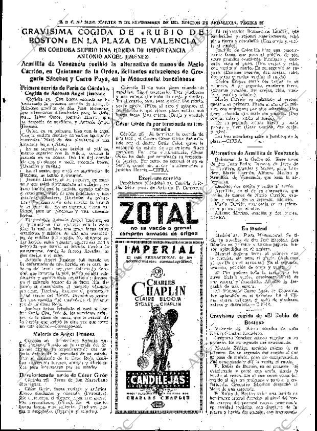 ABC SEVILLA 27-09-1955 página 25