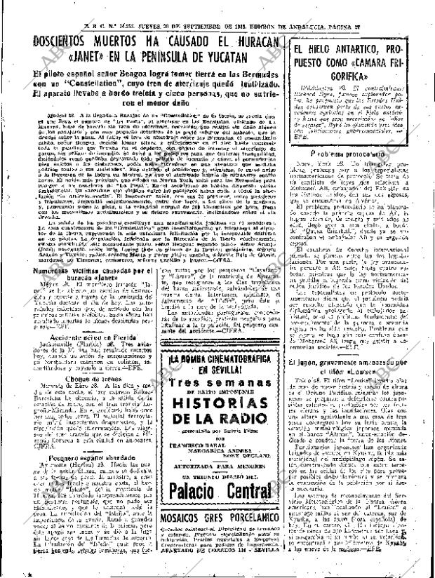 ABC SEVILLA 29-09-1955 página 27