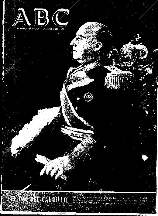 ABC MADRID 01-10-1955 página 1