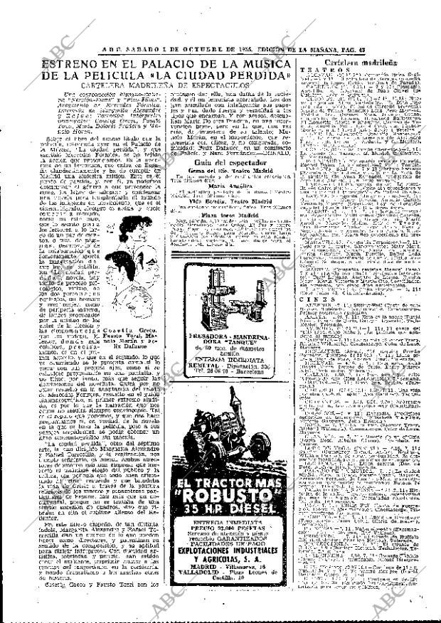 ABC MADRID 01-10-1955 página 35