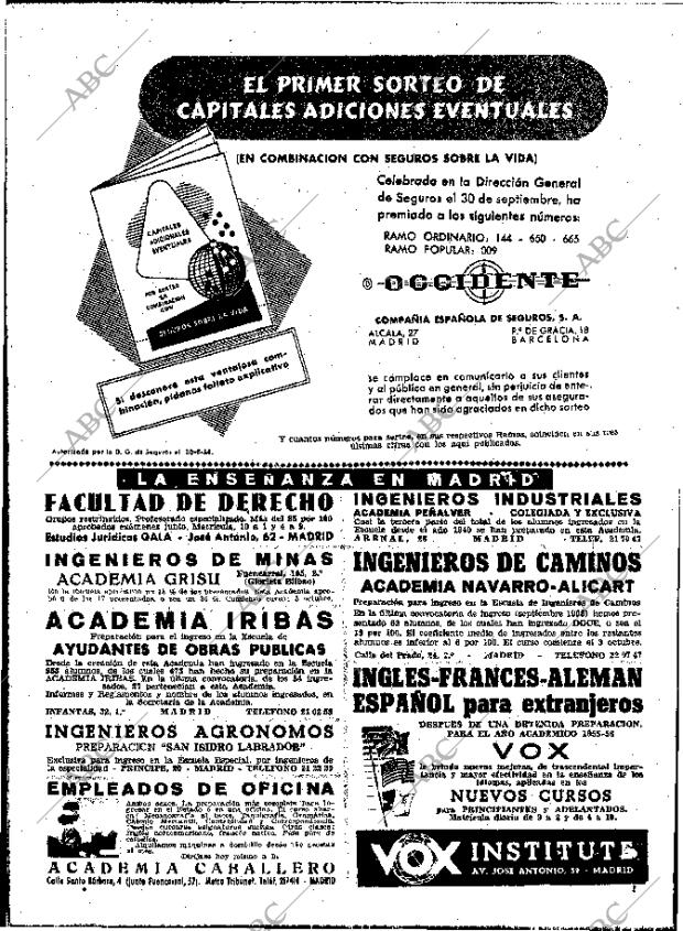 ABC MADRID 04-10-1955 página 20