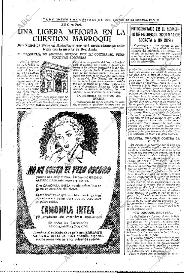 ABC MADRID 04-10-1955 página 29