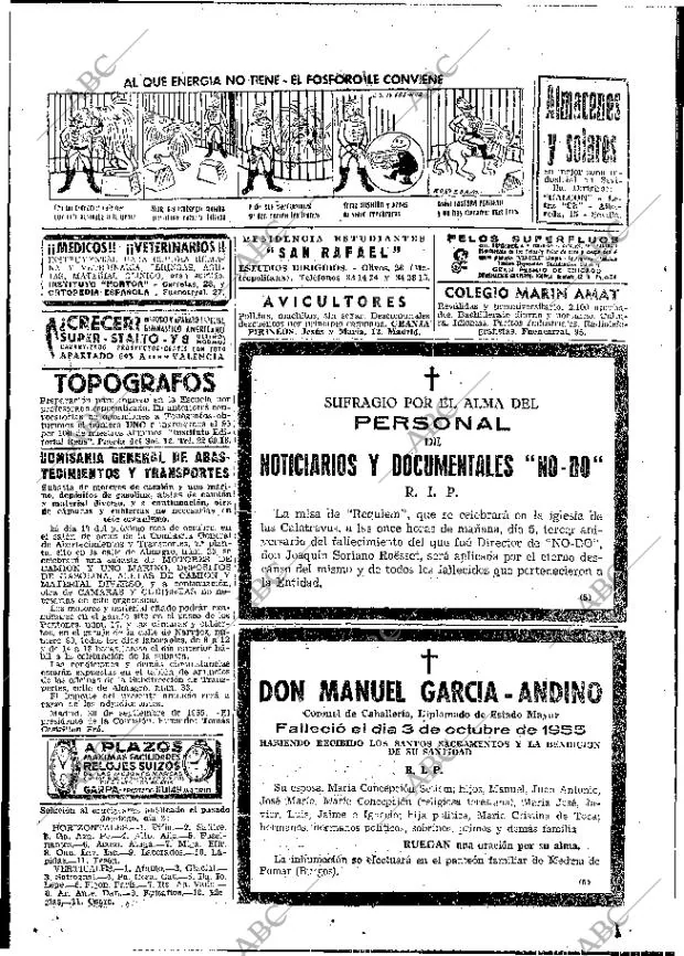 ABC MADRID 04-10-1955 página 58