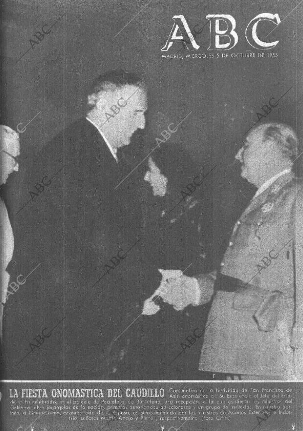 ABC MADRID 05-10-1955 página 1