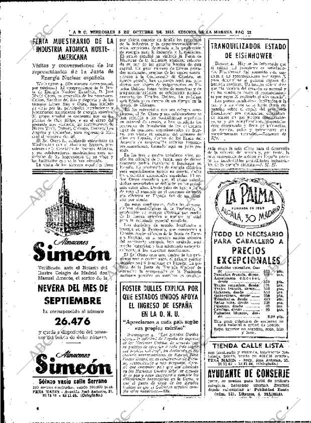 ABC MADRID 05-10-1955 página 32