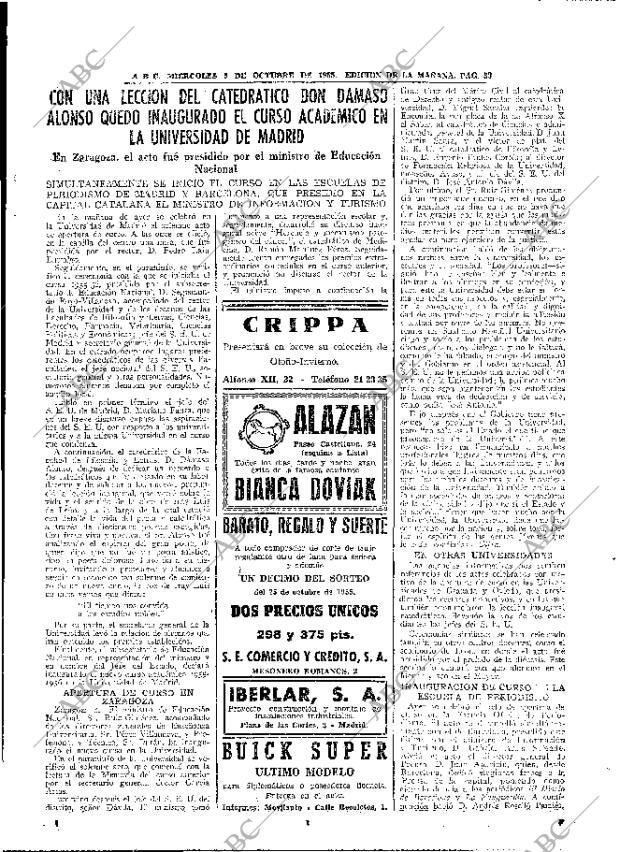 ABC MADRID 05-10-1955 página 33