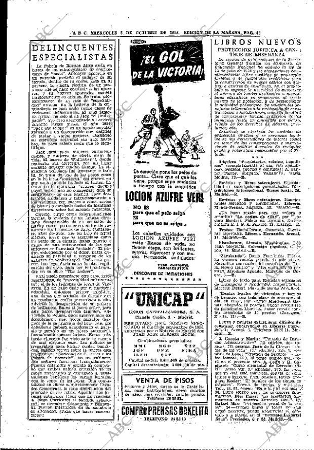 ABC MADRID 05-10-1955 página 43