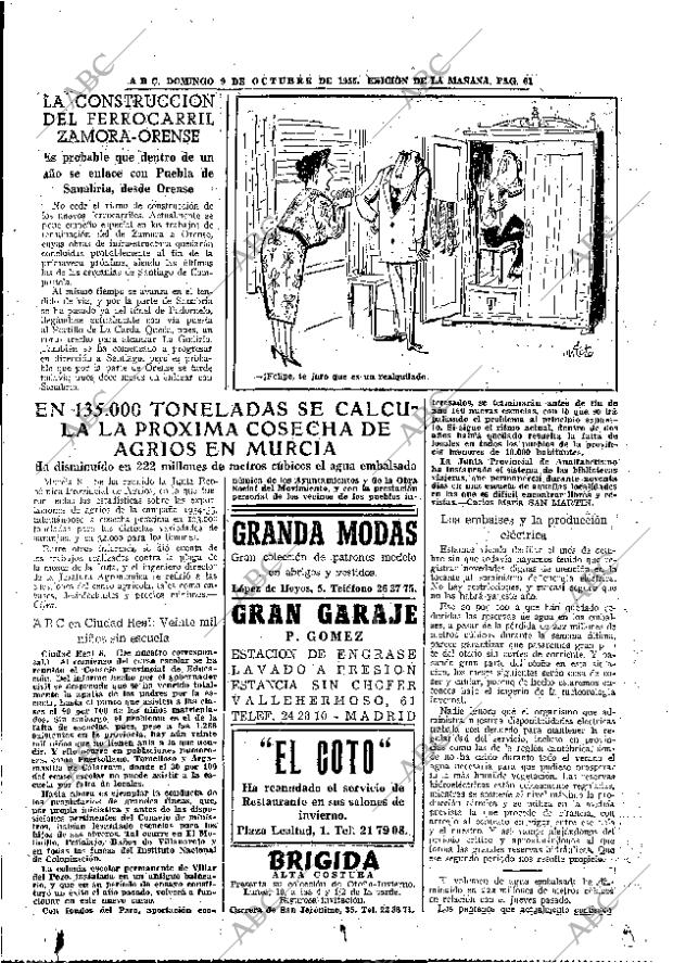 ABC MADRID 09-10-1955 página 45