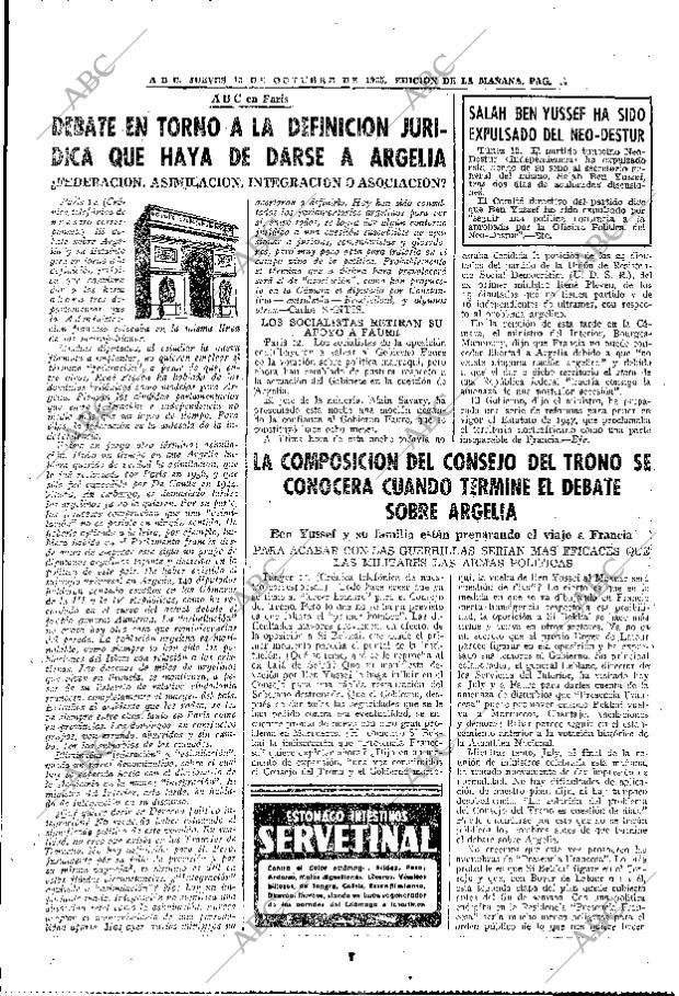 ABC MADRID 13-10-1955 página 31