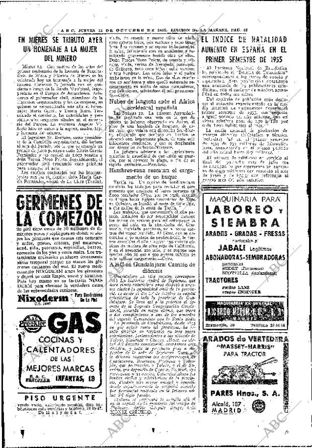 ABC MADRID 13-10-1955 página 36