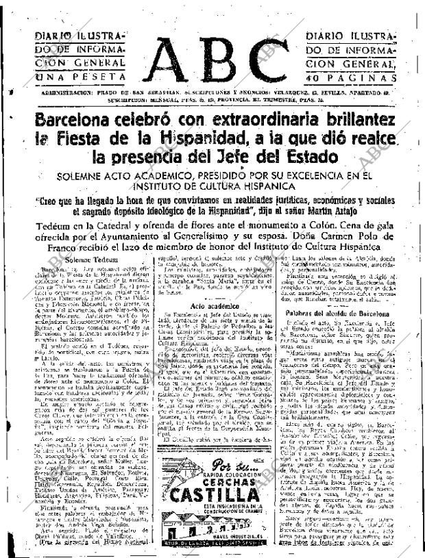 ABC SEVILLA 13-10-1955 página 15