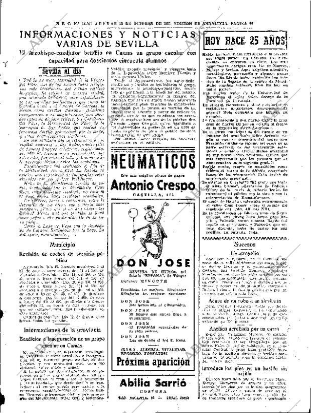 ABC SEVILLA 13-10-1955 página 27