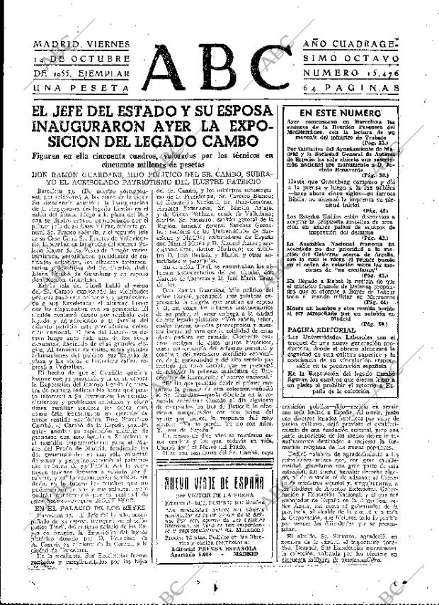 ABC MADRID 14-10-1955 página 25