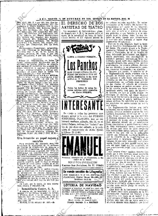 ABC MADRID 14-10-1955 página 46