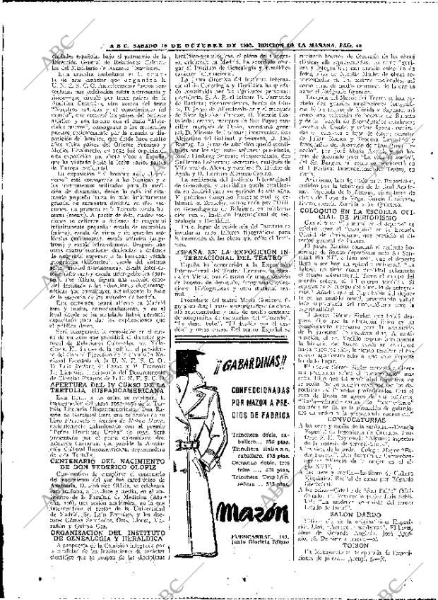 ABC MADRID 15-10-1955 página 48