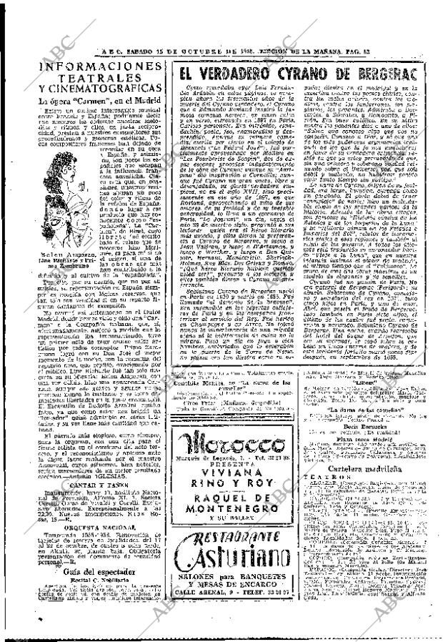 ABC MADRID 15-10-1955 página 53