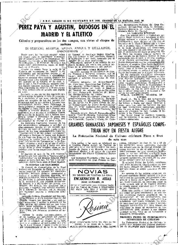 ABC MADRID 15-10-1955 página 56