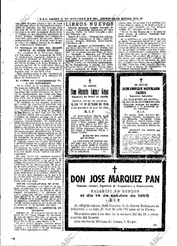 ABC MADRID 15-10-1955 página 57