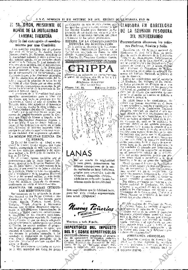 ABC MADRID 16-10-1955 página 38
