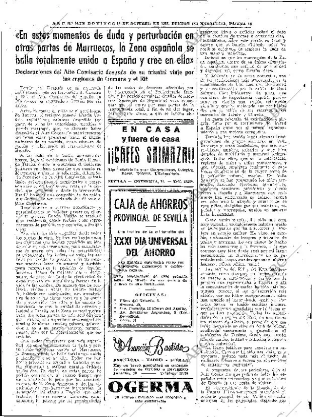 ABC SEVILLA 16-10-1955 página 16