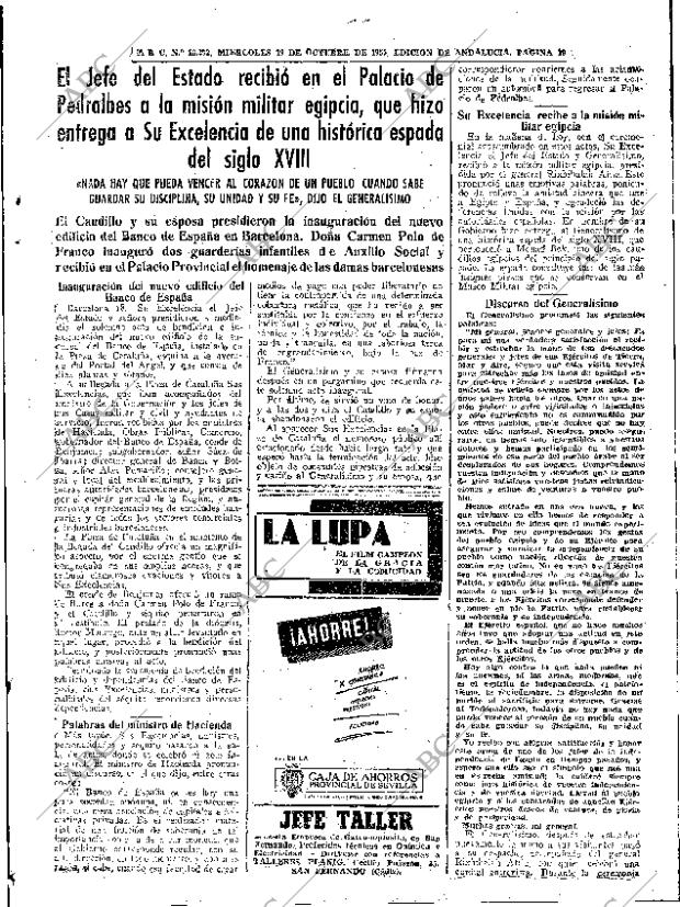 ABC SEVILLA 19-10-1955 página 19