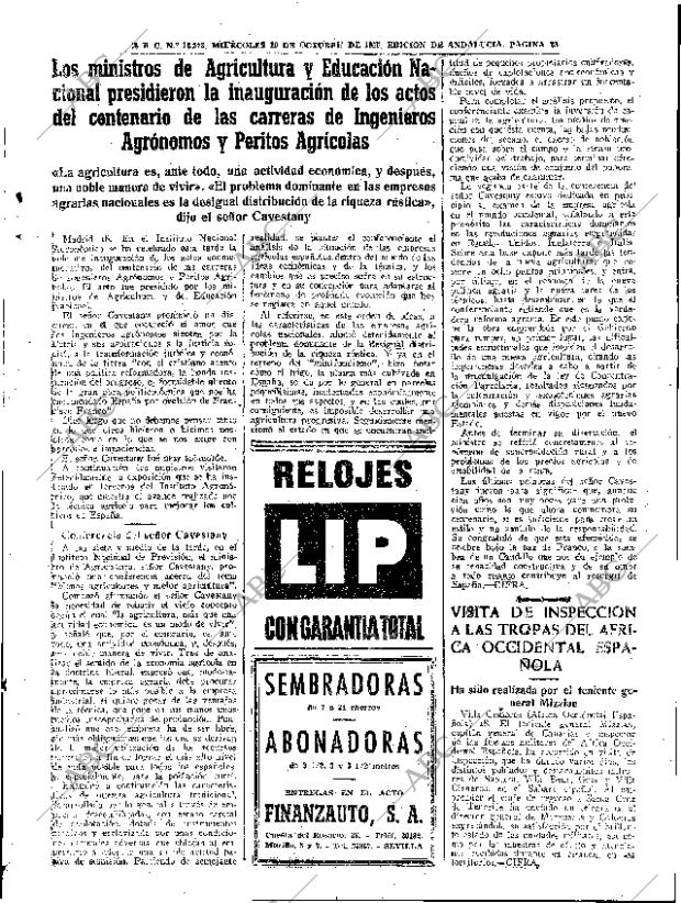 ABC SEVILLA 19-10-1955 página 25