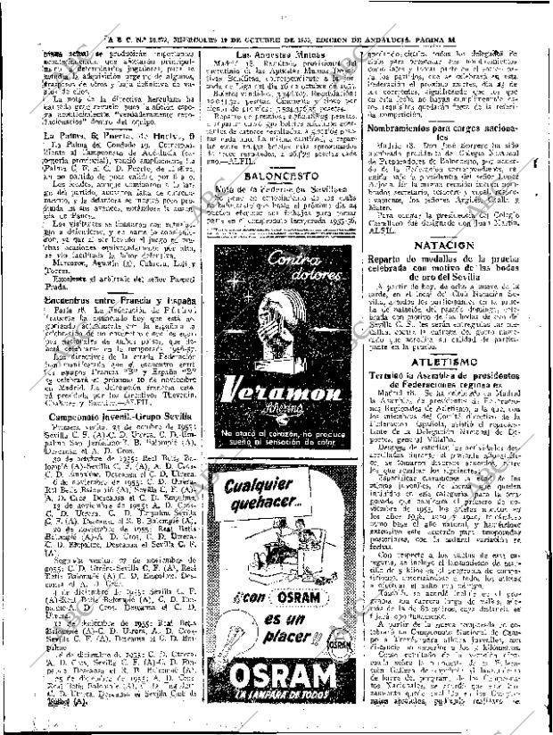 ABC SEVILLA 19-10-1955 página 34