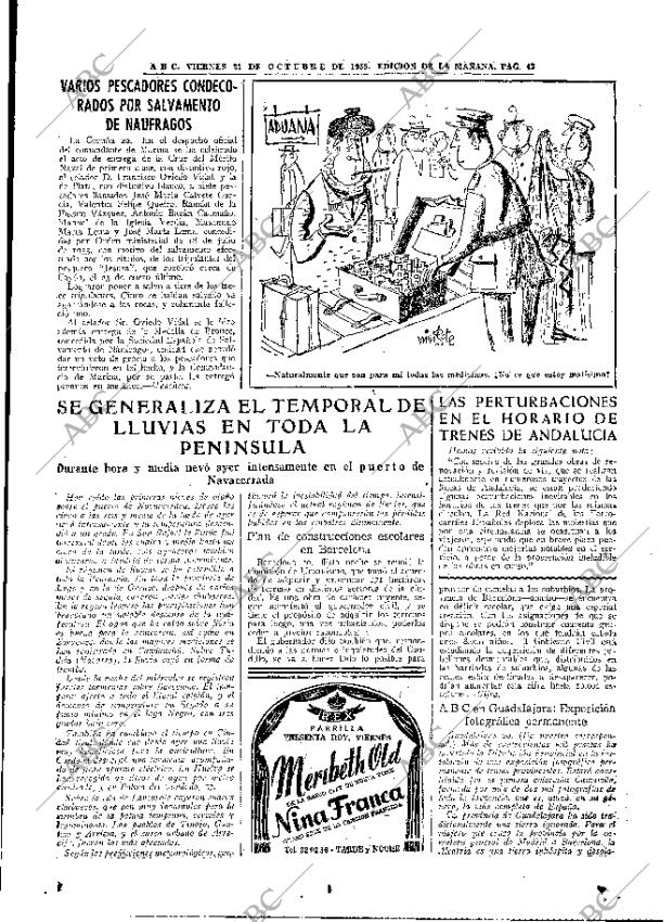ABC MADRID 21-10-1955 página 41