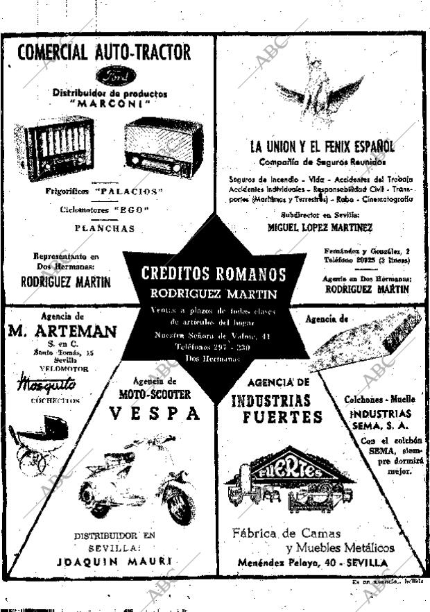 ABC SEVILLA 22-10-1955 página 10