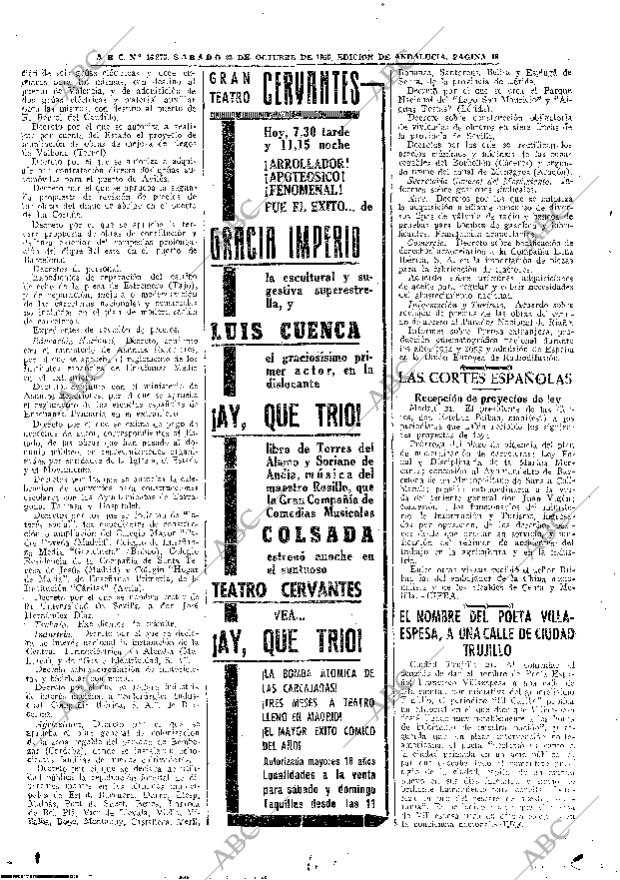 ABC SEVILLA 22-10-1955 página 18