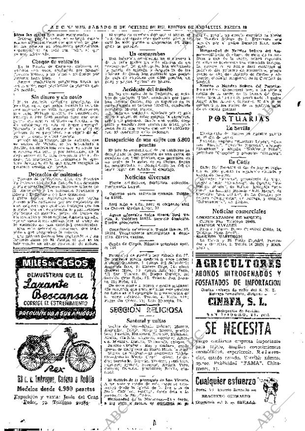 ABC SEVILLA 22-10-1955 página 30
