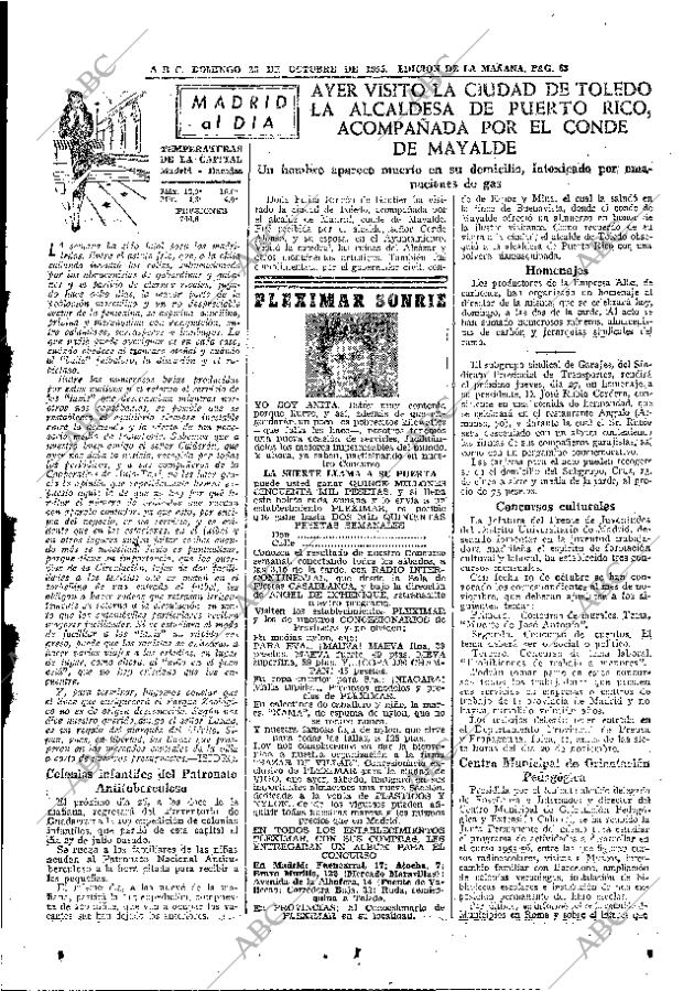 ABC MADRID 23-10-1955 página 63