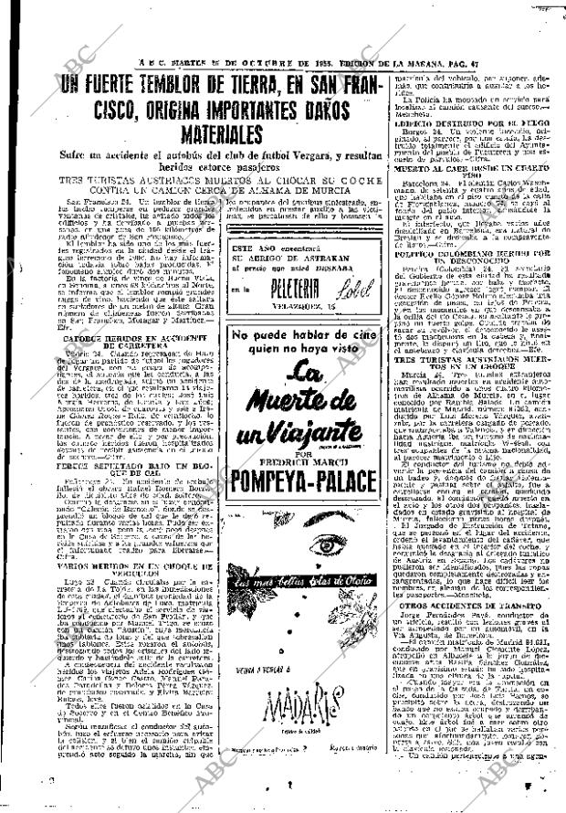 ABC MADRID 25-10-1955 página 47