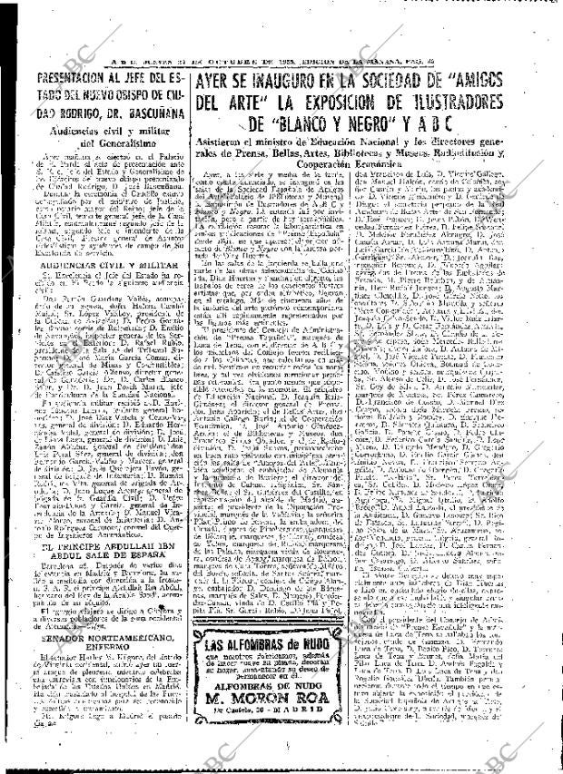 ABC MADRID 27-10-1955 página 33
