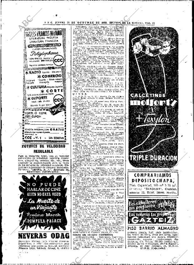 ABC MADRID 27-10-1955 página 54