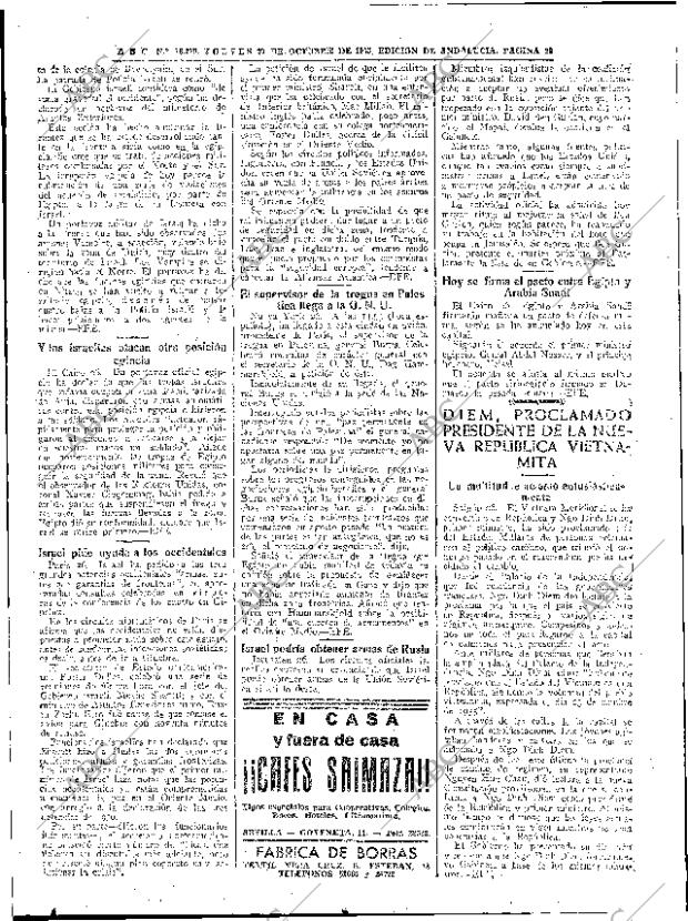 ABC SEVILLA 27-10-1955 página 20