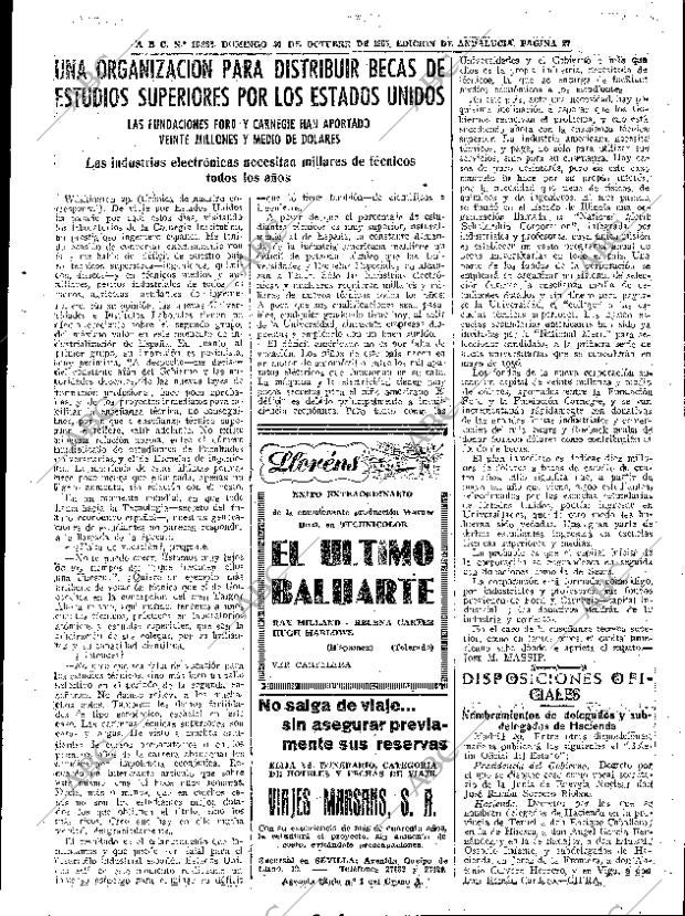 ABC SEVILLA 30-10-1955 página 27