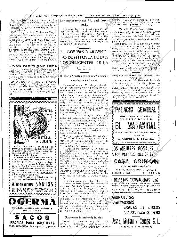 ABC SEVILLA 30-10-1955 página 34