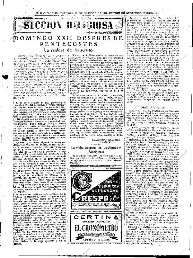 ABC SEVILLA 30-10-1955 página 43