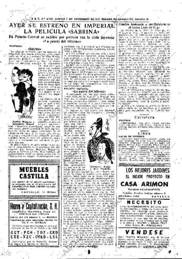 ABC SEVILLA 01-11-1955 página 23