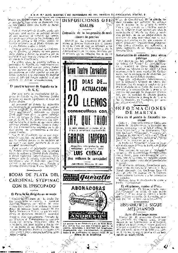 ABC SEVILLA 01-11-1955 página 8