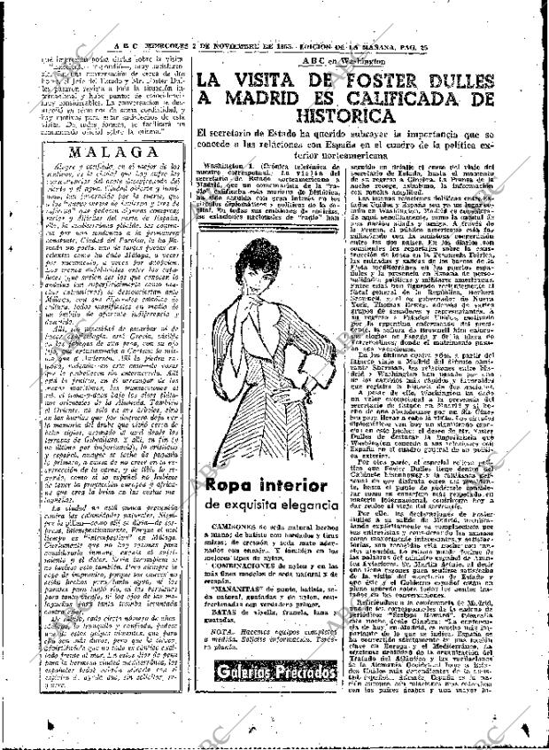 ABC MADRID 02-11-1955 página 25