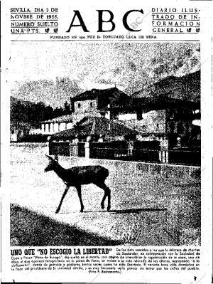 ABC SEVILLA 02-11-1955 página 1
