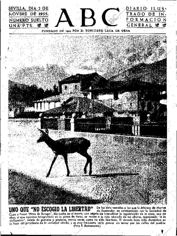 ABC SEVILLA 02-11-1955 página 1