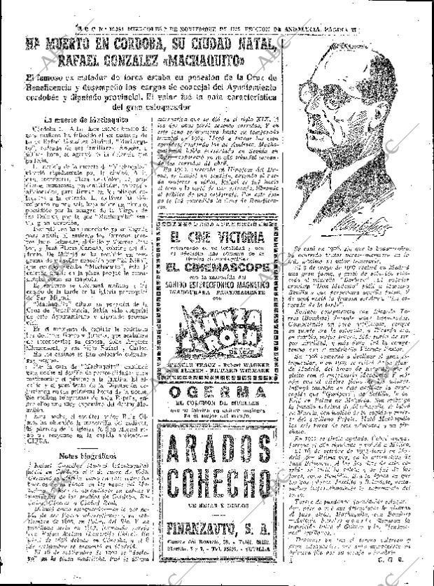 ABC SEVILLA 02-11-1955 página 21