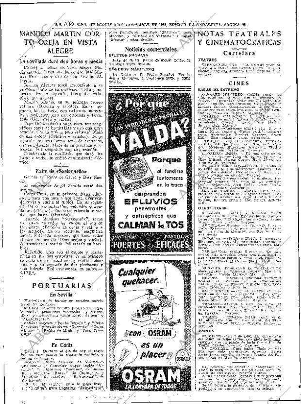 ABC SEVILLA 02-11-1955 página 22